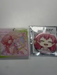 プロセカ 桃井愛莉 缶バッジ キーホルダー サンリオ