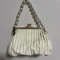 パール パーティバッグ お呼ばれ用