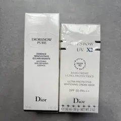 【未使用】Dior DIORSNOW PURE エッセンス UV X2 2点