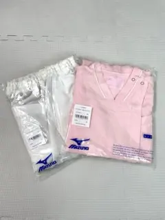 新品未使用品 ナース服 上下セット ミズノ ＳSサイズのサムネイル