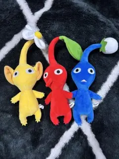 ピクミン ペンダントねいぐるみ3体