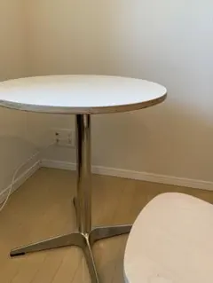 名作】THONET トーネット カウンターチェア 白 昇降式 - メルカリ