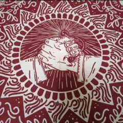 スカーフ赤　ヴィンテージ　バンダナ　男女兼用　大判 レトロ　ストリート　アメカジ