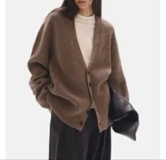 トゥデイフル　カーディガン Wool Ribknit Cardiganのサムネイル