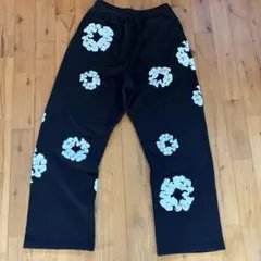 デニムティアーズ コットンリース スウェットパンツ S 黒