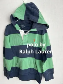 polo by RalphLauren パーカー　フード付き　長袖　130cm