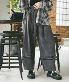 【NKJ 2025AW)】REMAKE BARREL DENIM