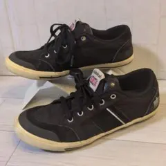Admiral ブラックキャンバスローカット スニーカーのサムネイル