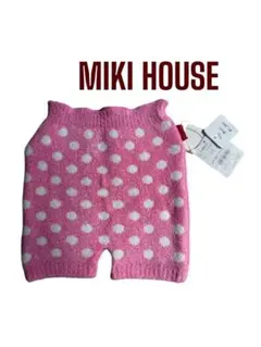 MIKI HOUSE 水玉ハーフパンツ Lサイズ