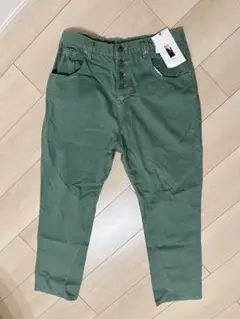 and it_ モスグリーン　パンツ　3L