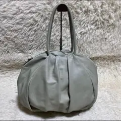 【美品】イアパピヨネ　丸トート バッグ