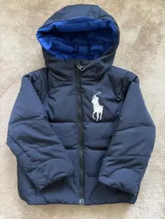 【美品】ポロラルフローレン キッズ ダウンジャケット 130㎝ ポロ ラルフローレン キッズ ダウンジャケット ガールズ 子供服