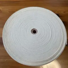 【訳あり】COH HI INBEL 平ゴム 白　30mm幅 約30m巻き