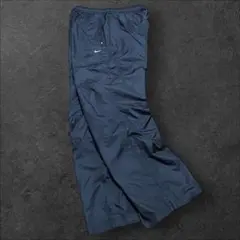 00s archive nike wide nylon pants y2k L
