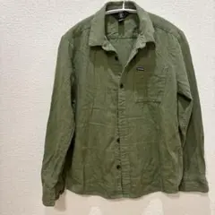 VOLCOM オリーブグリーン 長袖シャツ US/EU-L/12Y