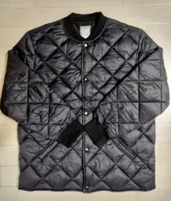 GAP☆キルティング ボンバージャケット 黒 L 極暖プリマロフト