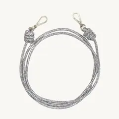 【新品未使用】LOUVINI スマートフォンチェーン　KIM　SILVER