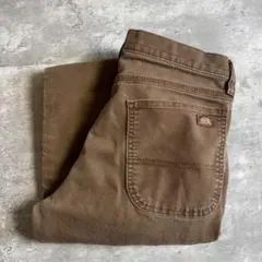 ディッキーズ ライトダック カーゴパンツ 30×30 ブラウン FLEX 古着