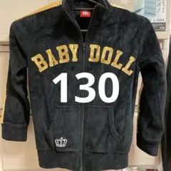 BABY DOLL ジャケット 130サイズ 黒　ベビードール