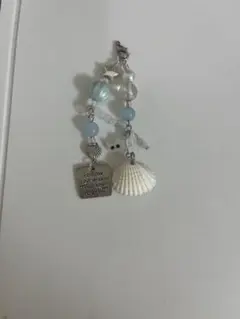 ビーズチャーム　キーホルダー