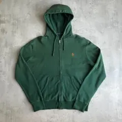 パケより稼いでFLEX様専用 ポロラルフローレン フルジップパーカー グリーン