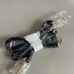 【新品未使用】黒レザー　肩掛け紐　付属品
