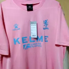 KELME ピンク Tシャツ Lサイズ 男女兼用 新品タグ付き