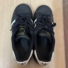 adidas Superstar ブラック/ホワイト スニーカー