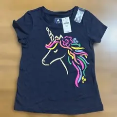 GAP ユニコーン プリント Tシャツ ネイビー 100cm