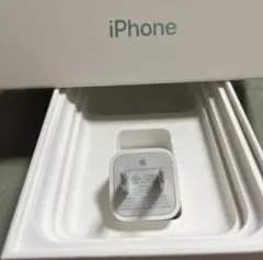 【新品未使用】iPhone純正イヤホン付属品　電源アダプター0