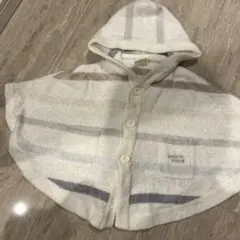 ジェラートピケ　ベビーポンチョ 80-90