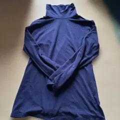 四*ブ様 HEATTECH EXTRA WARM ネイビー タートルネック 極暖