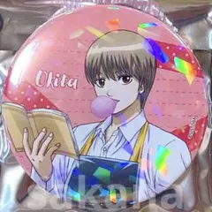 銀魂 TSUTAYA 書店員 ホログラム 缶バッジ 沖田総悟 1点