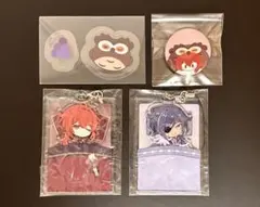 ディルック　おやすみストラップ　＆　タオバオ特典　缶バッジ＆シール　他4点セット