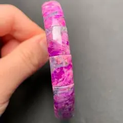 ⭐︎【高級】スギライト ブレスレット 11.7mm 40.4g - メルカリ
