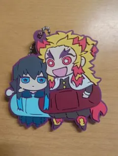 鬼滅の刃　キャラばんちょうこうラバーマスコット　煉獄＆時透