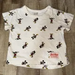 ミッキー　Tシャツ　80 プティマイン