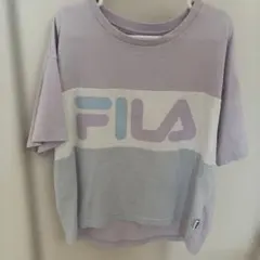 FILA Tシャツ パステルカラー 130cm 紫 パープル