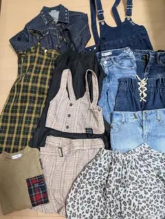 子供服女の子130 　秋冬服まとめ売り