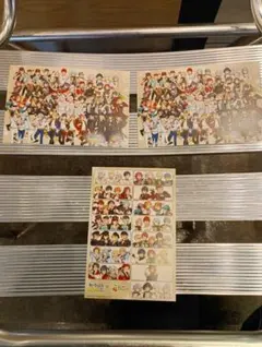 あんさんぶるスターズ３枚非売品　台場シティー東京入手の特典ポストカード３枚です