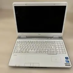 NEC Lavie LL750/B ホワイト　ジャンク 送料込み　匿名配送