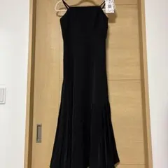 jUNOAN イレヘムプリーツキャミワンピース