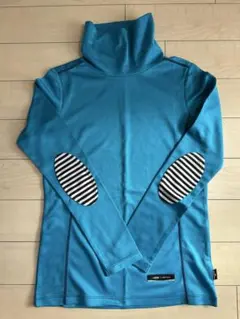 ティゴラ　レディースハイネックウェア　長袖シャツ ゴルフウェア　ブルー　M