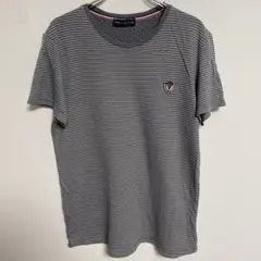 TOMMY HILFIGER トミーヒルフィガー グレー 接結 半袖Tシャツ L