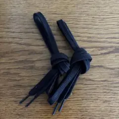 【未使用品】コンバース 靴ひも スニーカー ブラック 黒 純正 靴紐