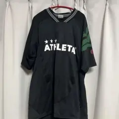ATHLETA ブラック シャツ Oサイズ