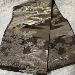 正絹 袋帯 琳派宗達松図月夜 - メルカリ
