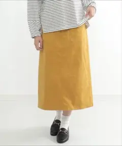 ikka 【M】コーデュロイスカート