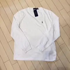 新品ポロラルフローレン　長袖カスタムスリムフィット　タグあり Mサイズ