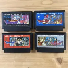 ドラゴンクエスト I II III Ⅳ ファミコン　FC 1〜4 4本セット